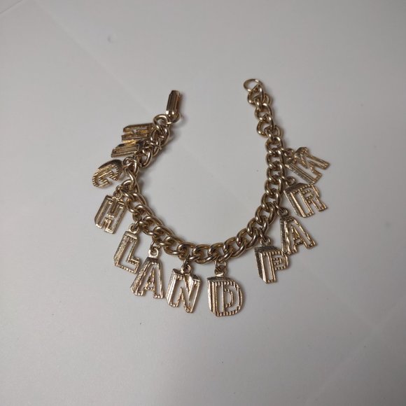 Highland Park Metal Charm Bracelet - Picture 10 of 10